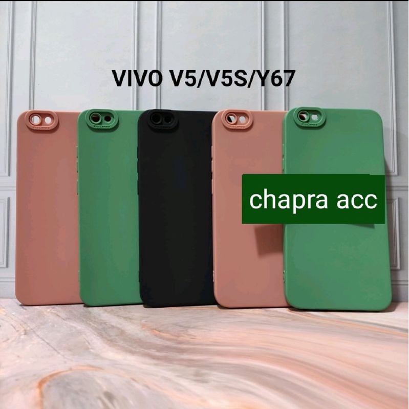 Soft case/slikon/kondom/case terbaru macaron pro camera/kamera type Hp VIVO V5/V5S/Y67