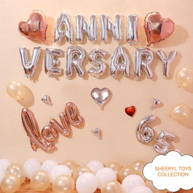 DEKOR ANNIVERSARY PAKET DEKOR ANNIVERSARY SET DEKOR ULTAH PAKET DEKOR