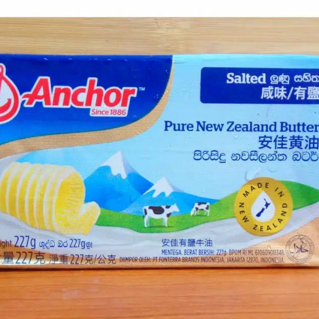 

Anchor butter salted / Butter Anchor 227gram
