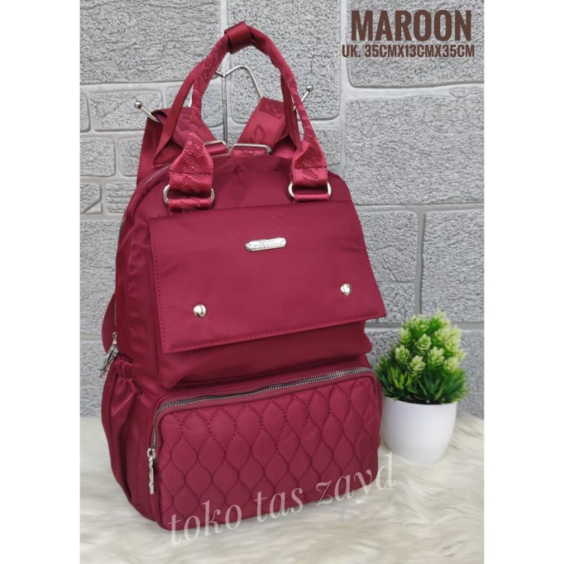 Original Tas Ransel CHIBAO Laptop 14 inch Wanita Import KOREA Tebal Anti Air Best Seller Terbaru