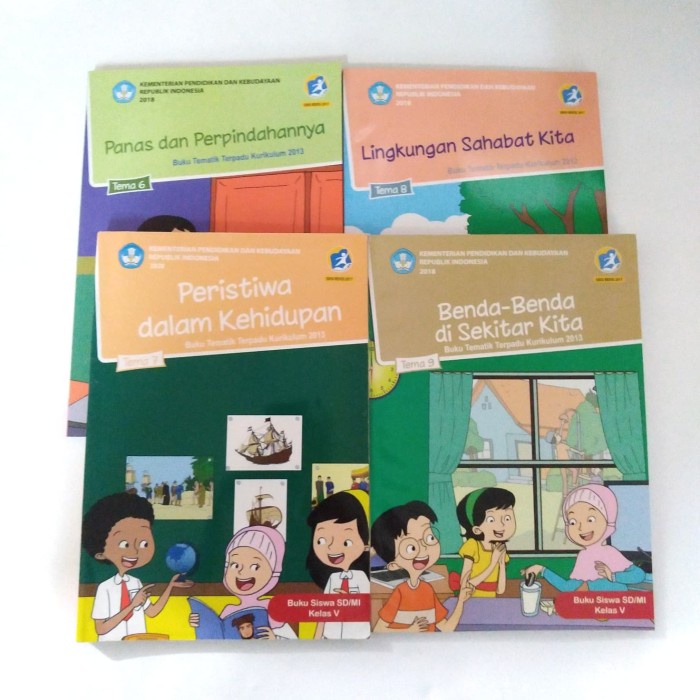 

❤BISA COD❤ BUKU TEMATIK SD PAKET KELAS 5 TEMA 6789