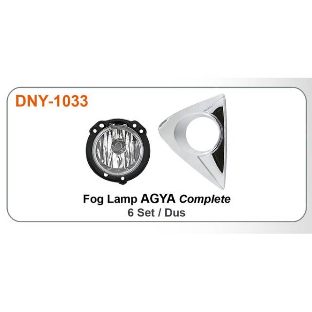 Foglamp Fog Lamp / Lampu Kabut Bumper Bemper AGYA . harga perSET