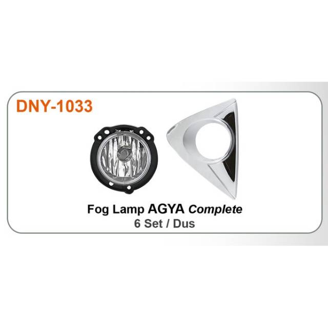 Foglamp Fog Lamp / Lampu Kabut Bumper Bemper AGYA . harga perSET