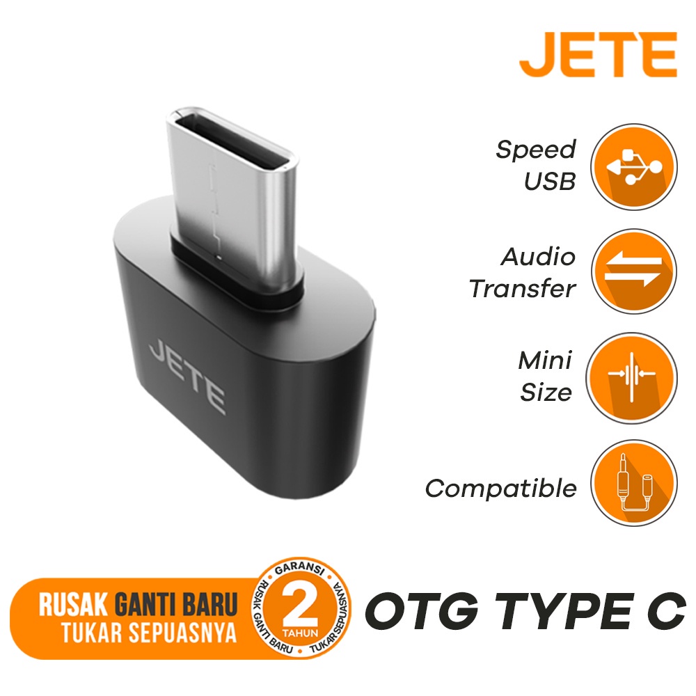 Adaptor OTG Type C | OTG USB To Type C JETE Type C