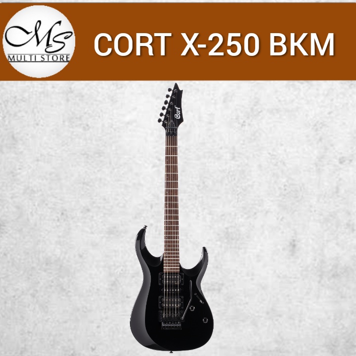 Gitar Elektrik - Guitar Electrixlc - CORT - X250 - X 250 - X-250-BKM - ORIGINAL