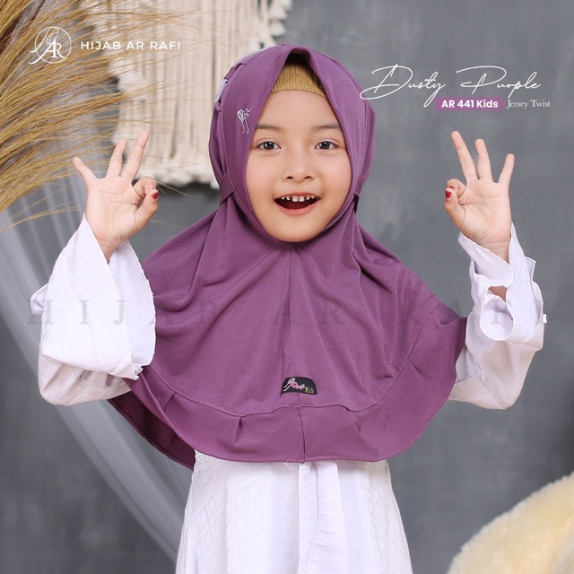 Hijab arrafi AR 411 kids (ORI) hijab kids arrafi