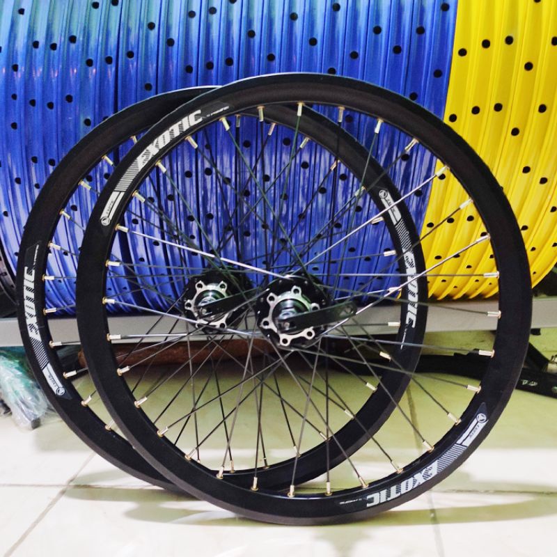 wheelset 20 murni - wheel set 20 murni - velg 20 murni - wheel set ukuran 20 - velg ukuran 20 - velg
