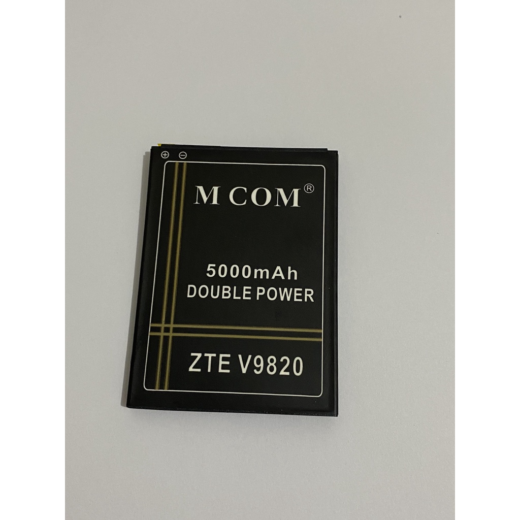 MCOM [ COD]  MCOM - Baterai ZTE BOLT V9820 - FULL CELL Double Power Batre Batrai Battery Batere Bate