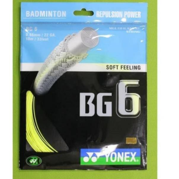 SENAR BADMINTON YONEX BG 6 CH ORIGINAL L14N