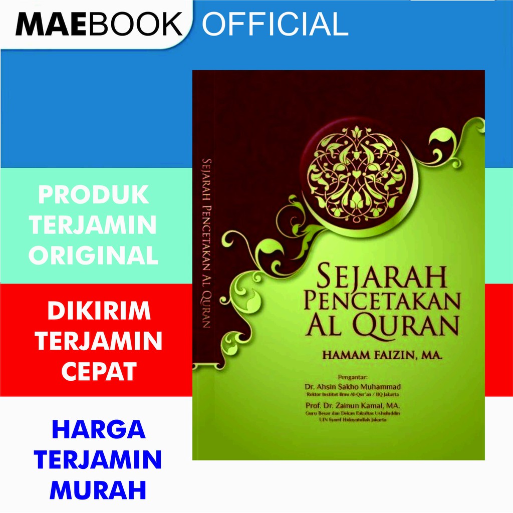 Jual Sejarah Pencetakan Al Quran - Istana | Shopee Indonesia