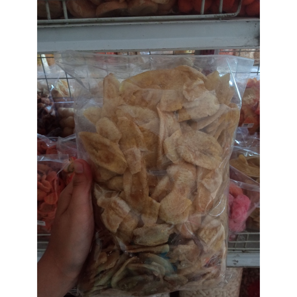 

PROMO KRIPIK PISANG BANANA CHIPS KERIPIK PISANG ASIN SNACK CAMILAN GURIH TERMURAH