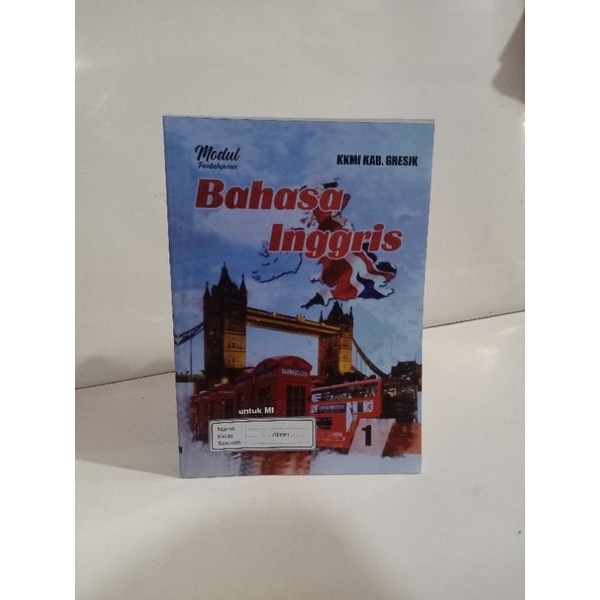 buku bahasa Inggris kelas 1 SD MI