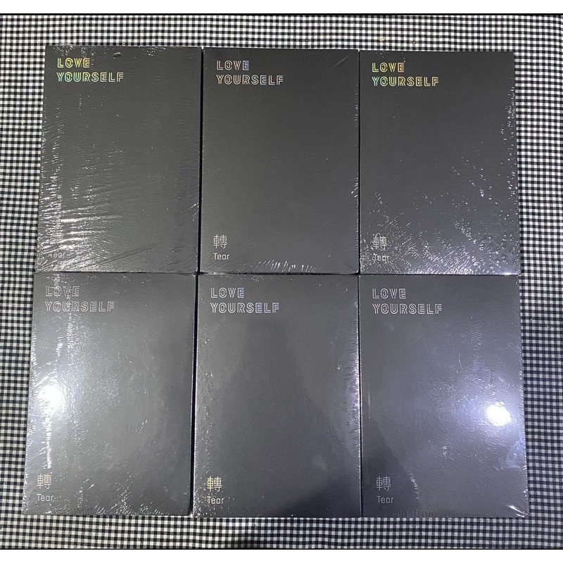 READY STOCK BTS LOVE YOURSELF LY TEAR ANSWER ALBUM SEALED FULLSET