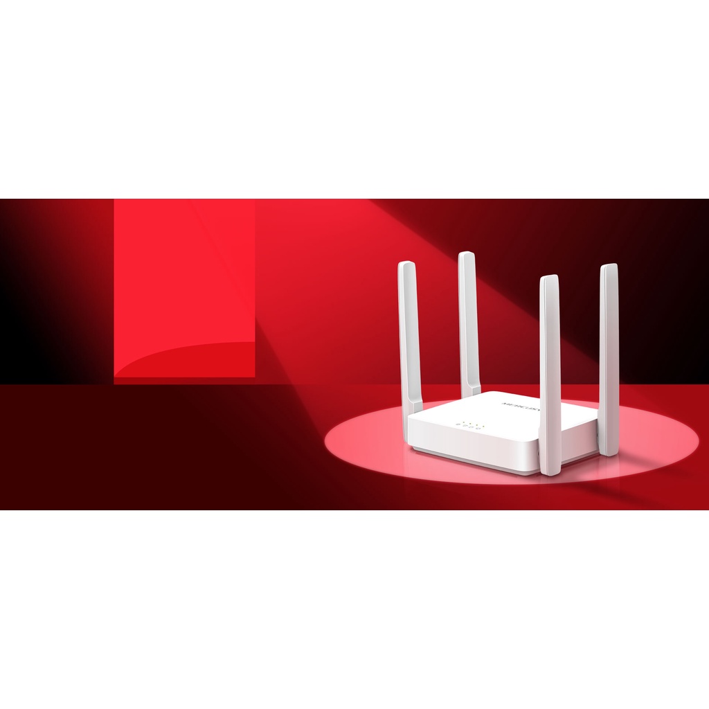 Mercusys AC10 AC1200 300Mbps Wireless Dual Band Router Garansi Resmi