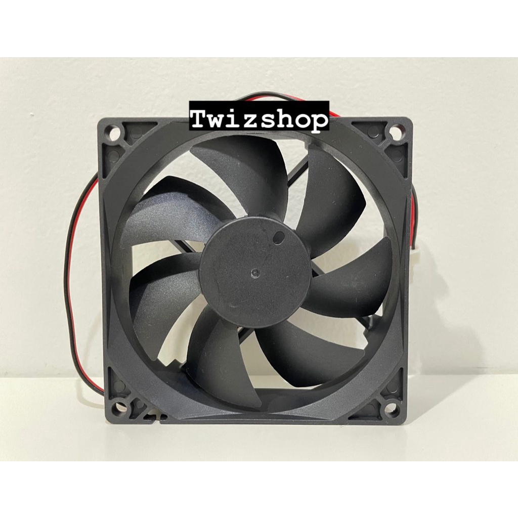 Fan DC 12V 24V 9x9 cm / Kipas DC 12V 24V tebal 2.5 cm 12 Volt 24 Volt