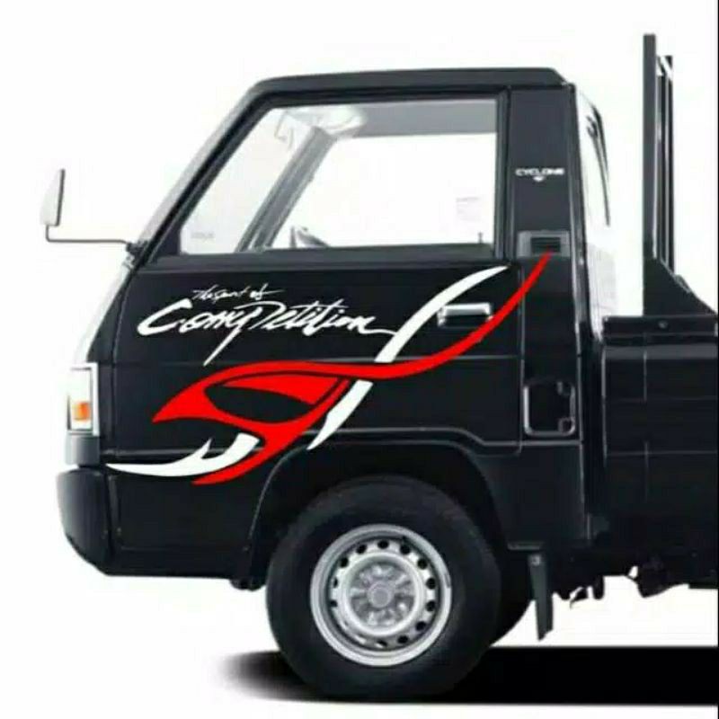 Stiker mobil pick up grand max L300 | stiker mobil pintu pick up