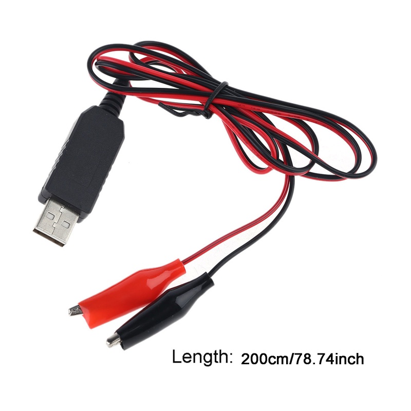 Vivi Kabel Power Supply USB Ke 6V 5V Panjang 2m