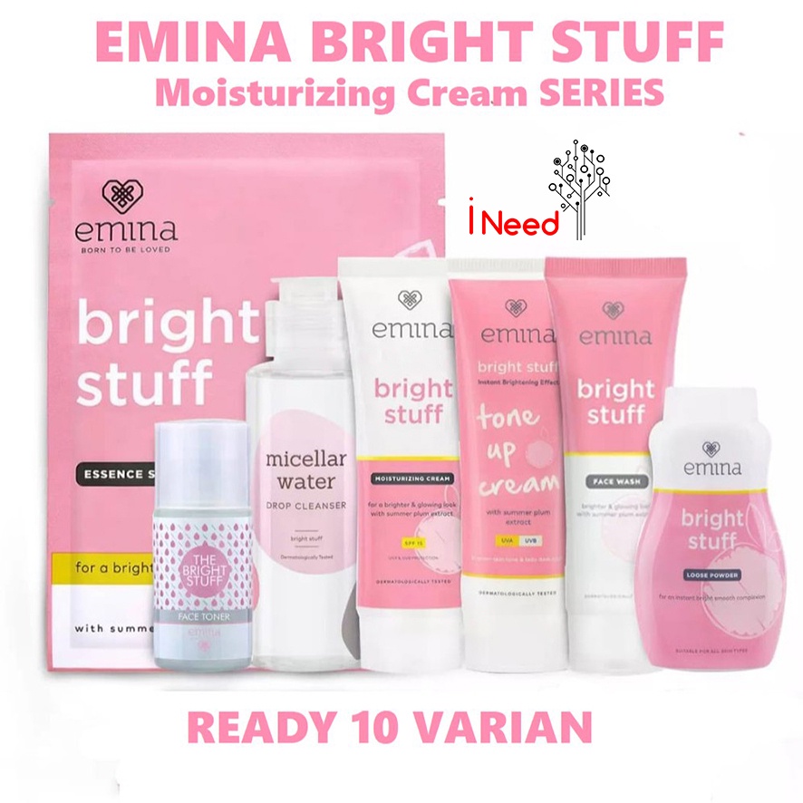 (INEED) EMINA BRIGHT STUFF SERIES | BRIGHT STUFF ACNE SERIES