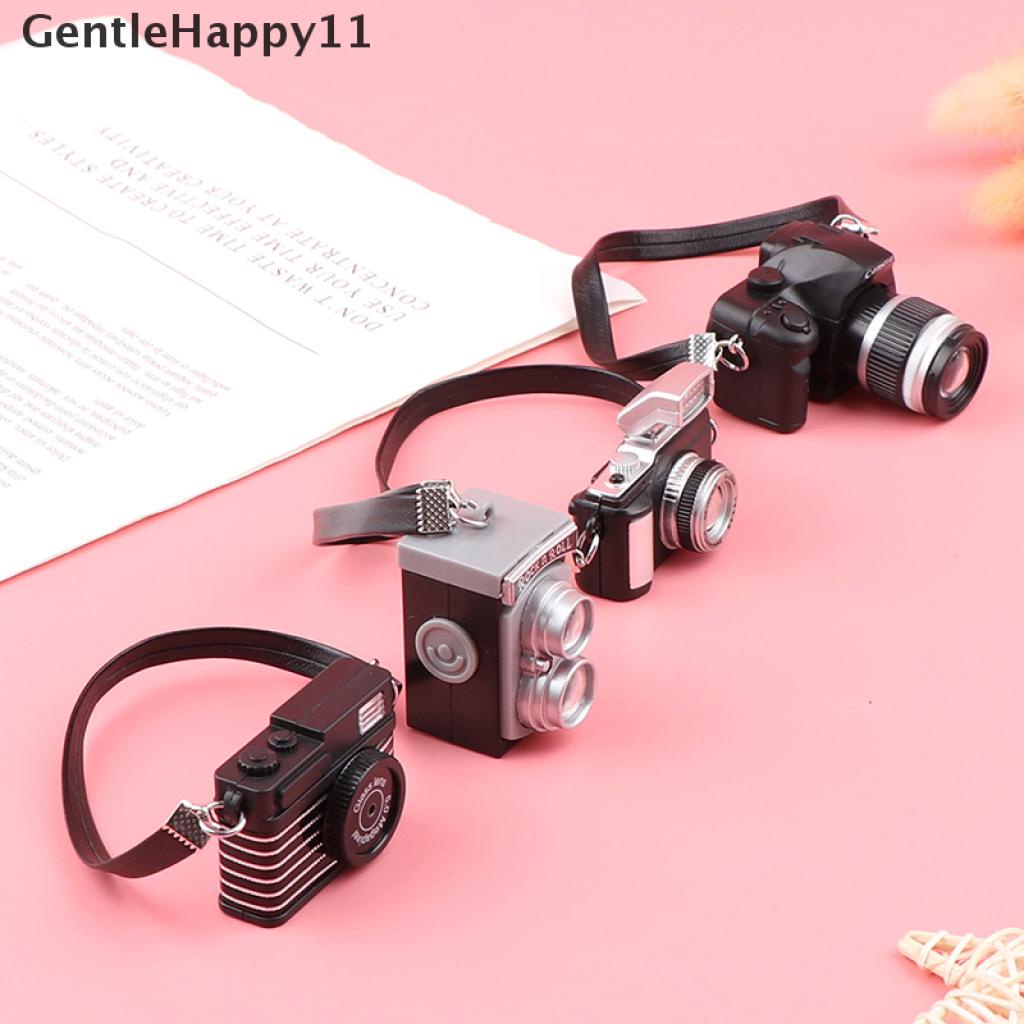 Gentlehappy 1Pc Miniatur Kamera SLR Digital Untuk Aksesoris Rumah Boneka