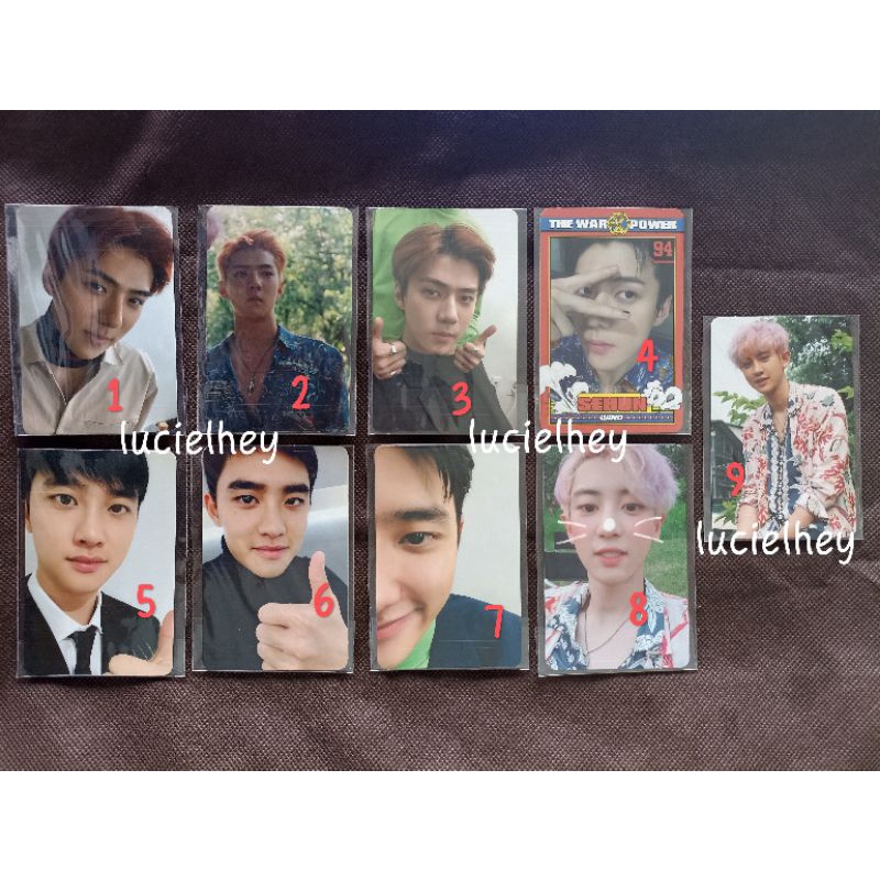 [Ready Stock] PC Official EXO DMUMT KOKOBOP LOVE SHOT SING FOR YOU TPOM