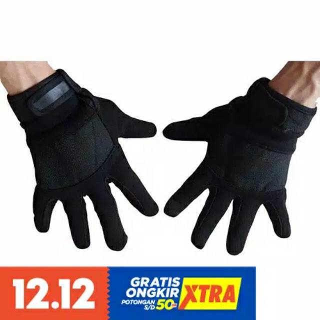 (COD⭐⭐⭐) Sarung tangan/Gloves cowok/cewek termurah