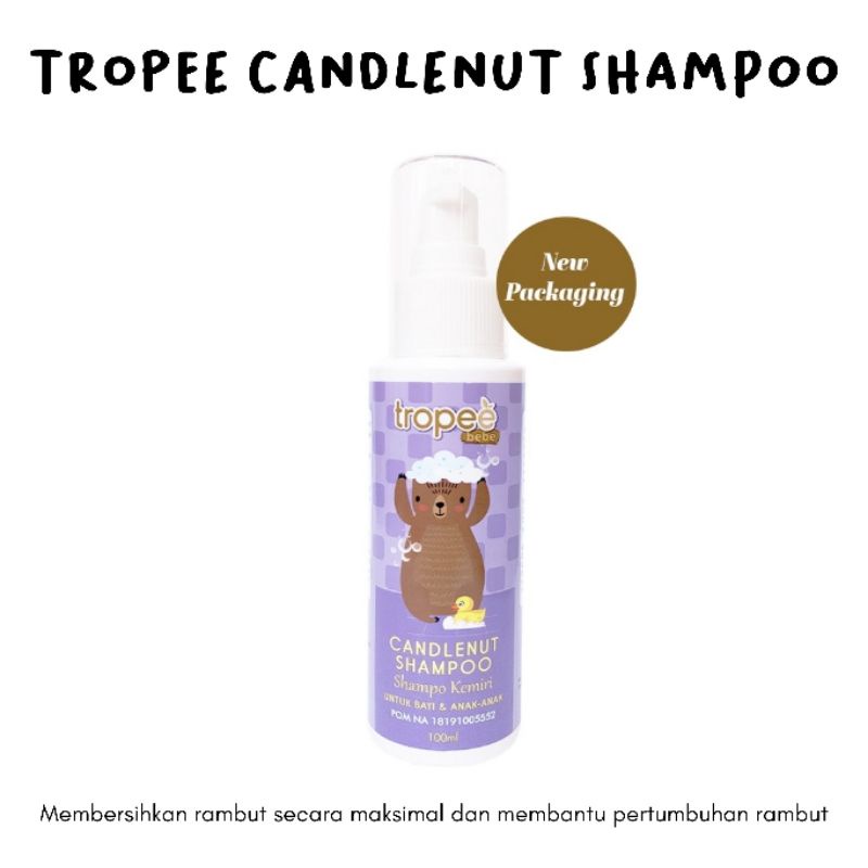 TROPEE BEBE shampoo kemiri 100ml / Shampo Kemiri Anak