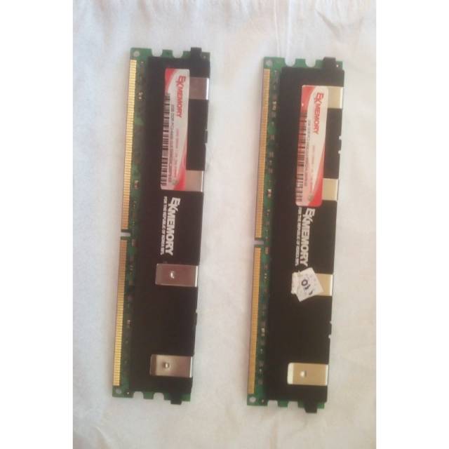 RAM Kit 4gb (2x2gb) ddr2 pc6400 dengan heatsink