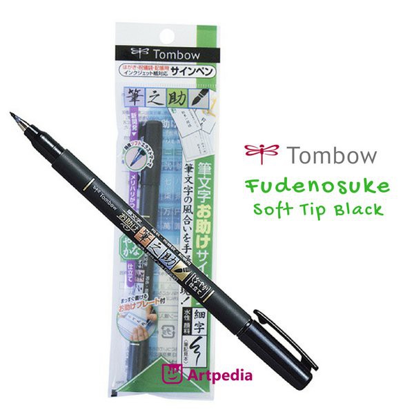 

Free Ongkir Tombow Fudenosuke Brush Pen Soft Tip Black Special