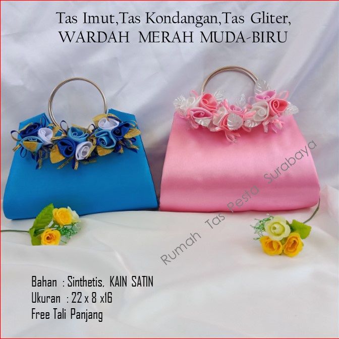 PAKET TAS PESTA WARDAH MODEL CLUTH DANSELEMPANG , 2 TAS ONGKIR TAS BEST SELLER MURAH MEWAH DAN ELEGAN