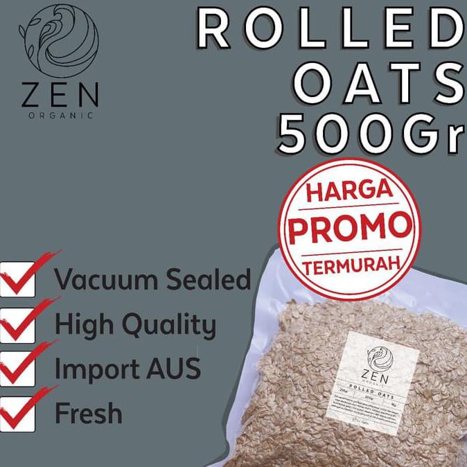 

promo murah NATURAL ROLLED OAT 500 gr