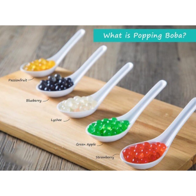 

Popping Bobba Poping Boba Coating Juice 1 kg topping premium