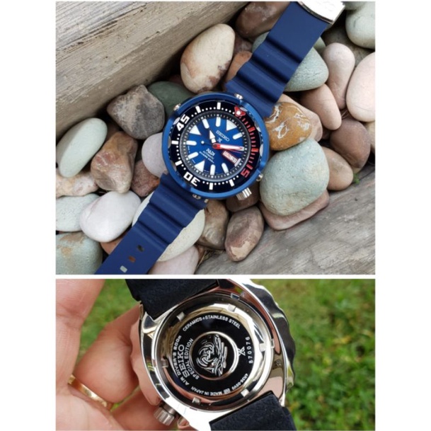 JAM TANGAN SEIKO PROSPEX PADI | SEIKO PADI RUBBER BLUE | SEIKO PADI KARET