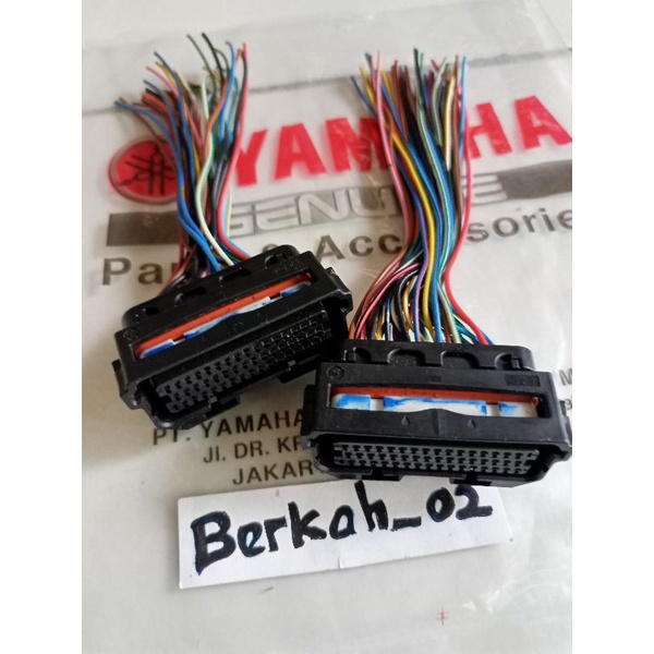 Soket ecu ecm Yamaha aerox 155, ORI potongan kabel body