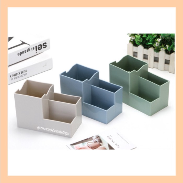 

Mudah [Momo] Pen Holder / Tempat Alat Tulis Multifungsi Serbaguna Stationary Limited