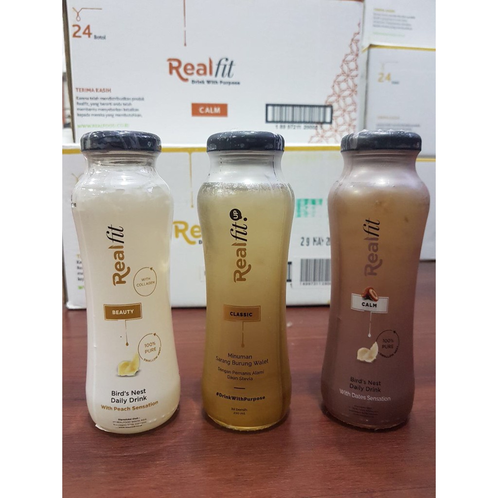 Realfit Minuman Sarang Burung Walet Shopee Indonesia