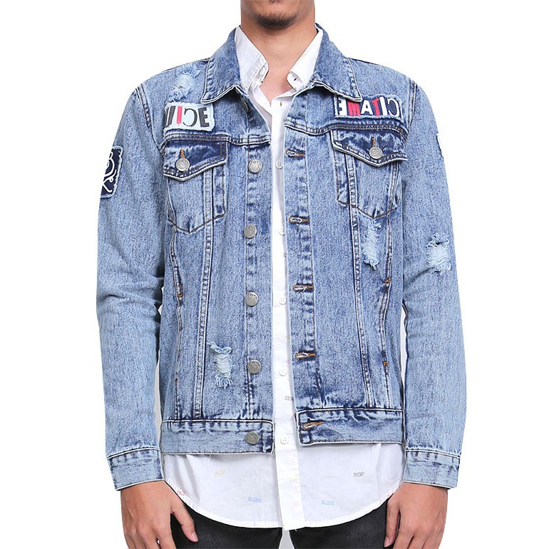 Juice Ematic Jaket Pria Biru terang MATERNAL MJCK84501-LBL Planet Surf