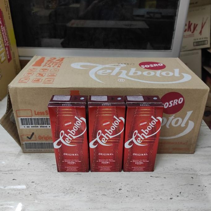 

[COD] Teh Botol 250 ml 1 dus [COD]