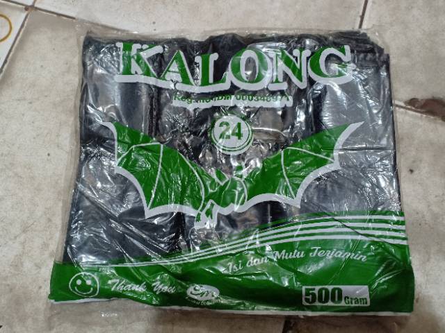 Kantong kresek hitam 17 , 24 , 28 , 35 , 40