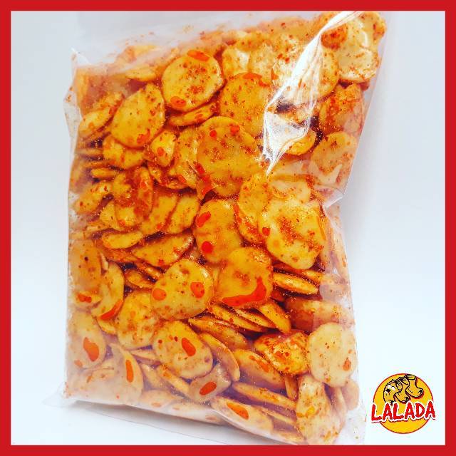 

KERUPUK SEBLAK-KERUPUK BANTET PEDAS 250Gram