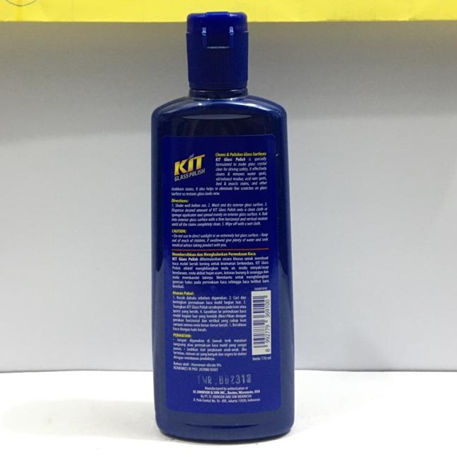 KIT GLASS POLISH - POLES KACA MOBIL KIT - GLASS POLISH KIT 170ml