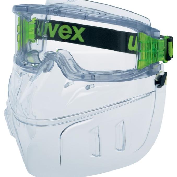 Uvex Ultravision Wide-Vision Goggle Dengan Faceguard Protection