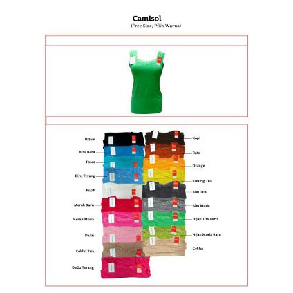 tank top camisol sorex 100577