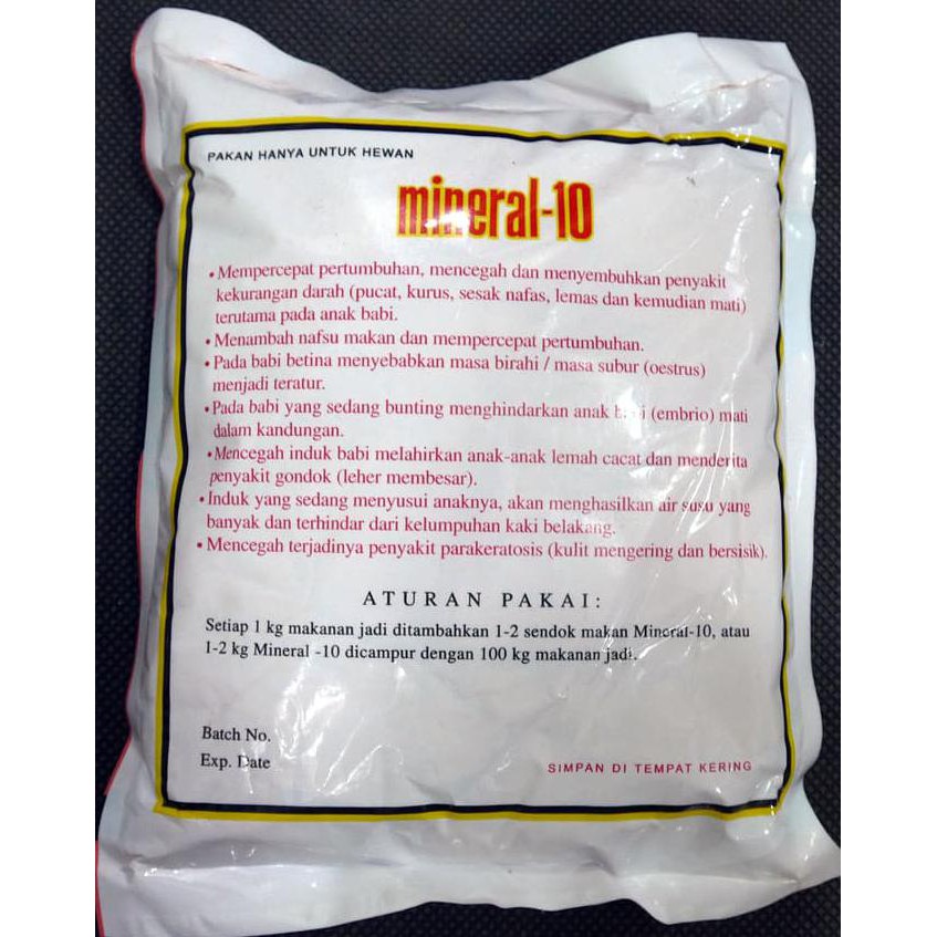 

Mineral Babi Ekafarma Mineral 10 1kg