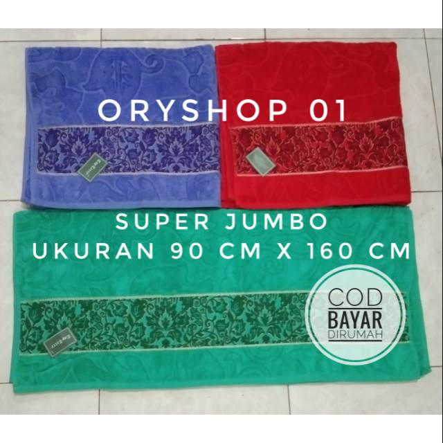 HANDUK MANDI BESAR_HANDUK SUPER JUMBO_TOP TERRY JUMBO