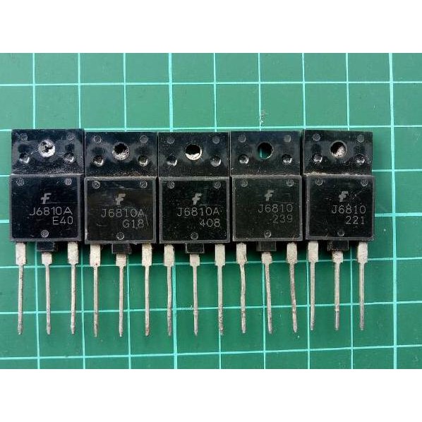 【today】 Transistor Horizontal Cabutan FJAF6810 To-3PF / J6810 / J6810A