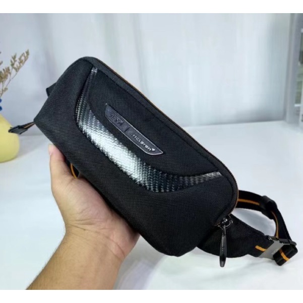 TAS pinggang McLAREN Brox Slim - tas selempang  Mc Laren Brox SLim Waistbag  Mc Lareb Brox slimcrossbody