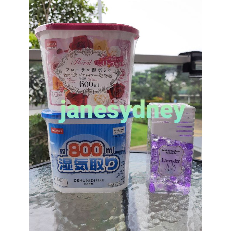 Jual Daiso Moisture Absorber & Odor Eliminator Dehumidifier Original