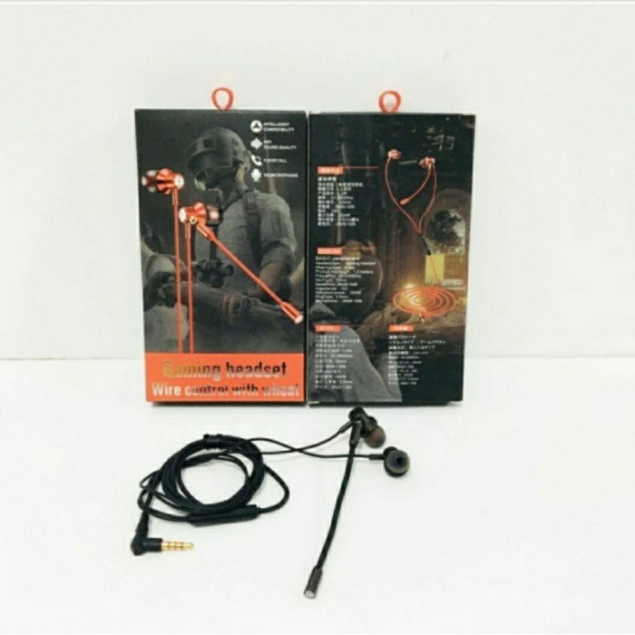 Handsfree Gaming MC-37 - Headset In Ear Earphone Plus Mic - SC