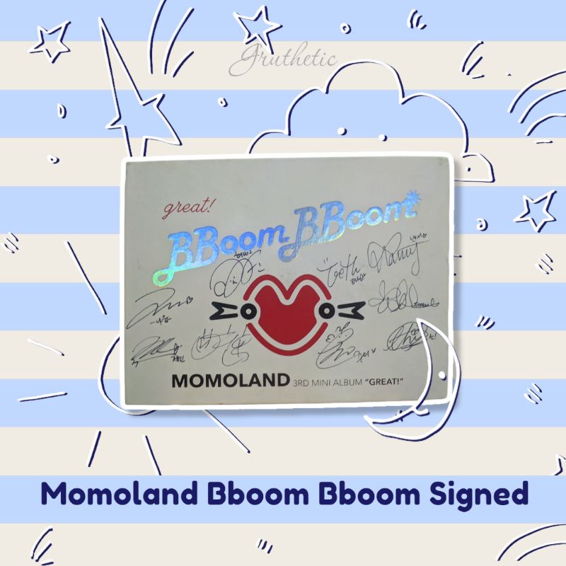 Great Momoland Album Signed