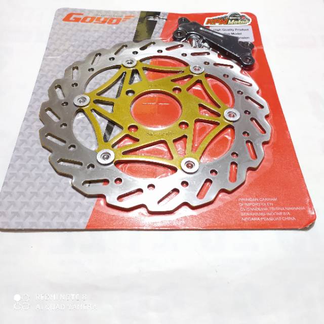 Piringan Cakram Disc Cakram Depan Honda Matic Vario Beat Scoopy Spacy Ukuran 260mm Plus Breket import